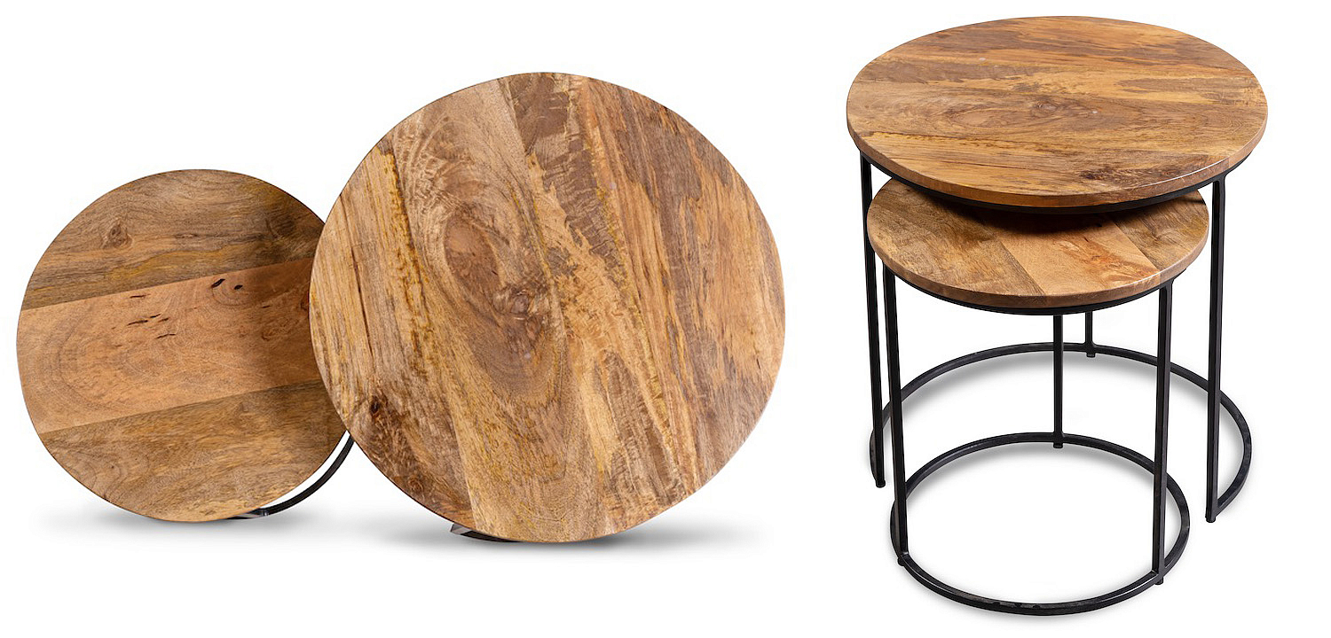 Комплект приставных столов Stafford Table lighter Комплект приставных столов Stafford Table lighter - Loft-Concept в Челябинске