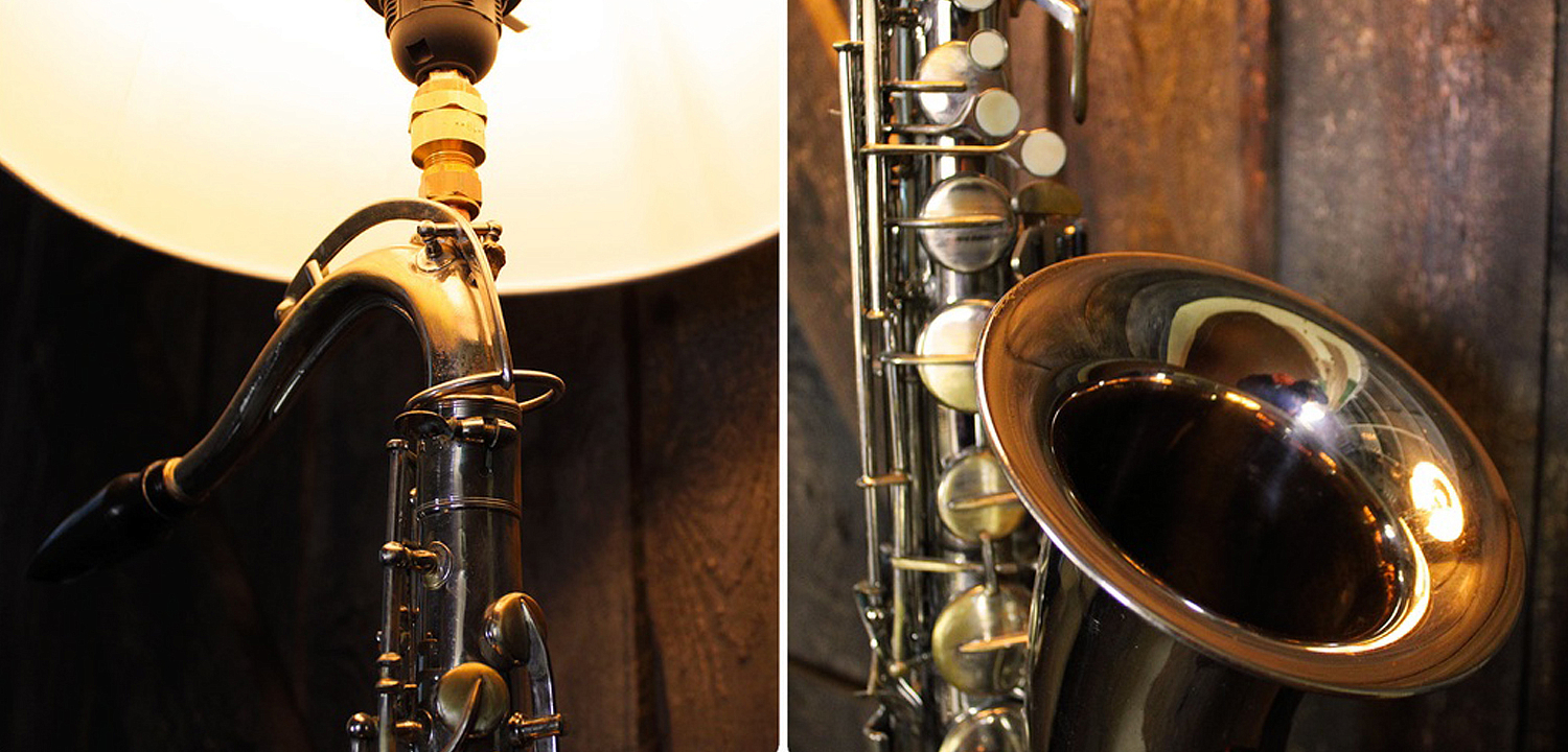 Настольная лампа Saxophone Настольная лампа Saxophone - Loft-Concept в Челябинске