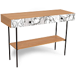 Консоль с принтом на ящиках Elise Console Table варинант исполнения - 10 | Loft Concept в Челябинске