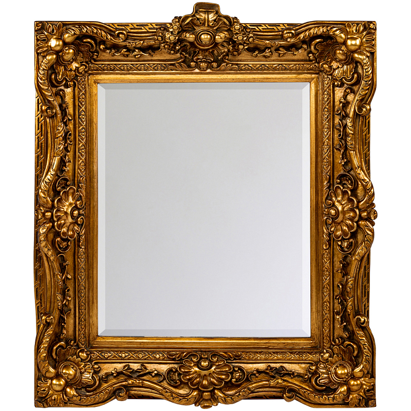 Зеркало настенное золотое с резным орнаментом Classic Ornament Mirror Золотой Зеркало Зеркало настенное золотое с резным орнаментом Classic Ornament Mirror Золотой Зеркало в Челябинске | Loft Concept