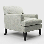 Мебельная ткань Шенилл голубой цвет 142 см T4-52 варинант исполнения - 6 | Loft Concept в Челябинске