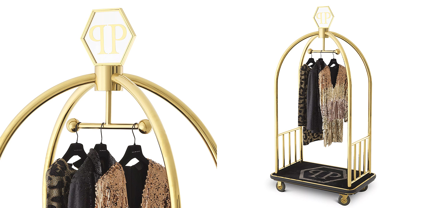 Вешалка для одежды Philipp Plein Hotel Trolley Heaven Вешалка для одежды Philipp Plein Hotel Trolley Heaven - Loft-Concept в Челябинске