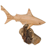 Статуэтка из дерева акула Animals of the World варинант исполнения - 5 | Loft Concept в Челябинске