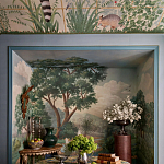 Обои ручная роспись Hill Country Scenic Special Colourway on scenic paper варинант исполнения - 2 | Loft Concept в Челябинске