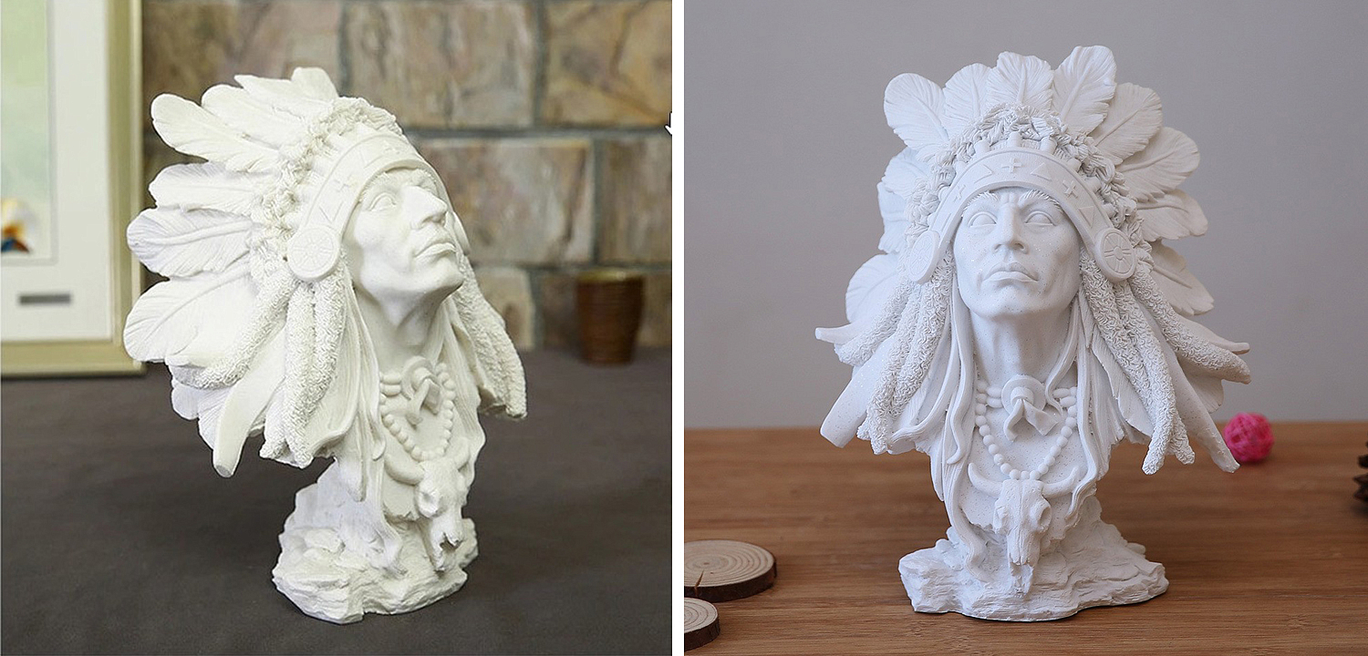 Native american indian figurine A Native american indian figurine A - Loft-Concept в Челябинске