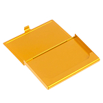 Визитница карманная металлическая с гравюрой Герба России в подарочной коробке Gold Metal Business Card Holders варинант исполнения - 2 | Loft Concept в Челябинске