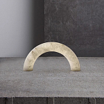 Прикроватная лампа из мрамора в форме дуги Rainbow Light варинант исполнения - 2 | Loft Concept в Челябинске