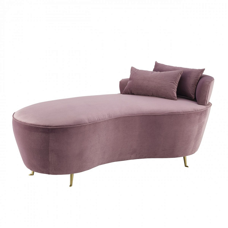 Кушетка Eichholtz Sofa Donatella Сиреневый Латунь Кушетка Eichholtz Sofa Donatella Сиреневый Латунь в Челябинске | Loft Concept
