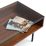 Журнальный стол с витриной Alard Coffee Table варинант исполнения - 4 | Loft Concept в Челябинске