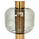 Настольная лампа со стеклянным плафоном Elario Metal Glass Table Lamp варинант исполнения - 2 | Loft Concept в Челябинске