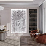 Барельеф ORCHIDS варинант исполнения - 1 | Loft Concept в Челябинске