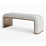 Банкетка Forli с элегантными латунными вставками  варинант исполнения - 1 | Loft Concept в Челябинске