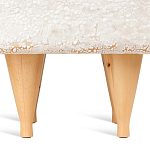 Керамический столик на деревянных ножках «Квадро» варинант исполнения - 6 | Loft Concept в Челябинске