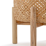 Кашпо на ножках из бамбука Bamboo Decor варинант исполнения - 9 | Loft Concept в Челябинске