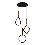 Подвесной светильник с геометрическими источниками света Geometric Architecture of Light варинант исполнения - 3 | Loft Concept в Челябинске