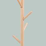 Напольная вешалка из массива бука Branches Hangers Light варинант исполнения - 3 | Loft Concept в Челябинске
