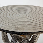 Столик с подстольем в виде обезьянки Bombay Nickel варинант исполнения - 3 | Loft Concept в Челябинске