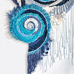 Текстильный Арт-объект ручной работы Galaxy варинант исполнения - 1 | Loft Concept в Челябинске