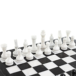 Шахматы классические с черной доской из натурального камня Мрамор Decorative Thematic Chess варинант исполнения - 2 | Loft Concept в Челябинске