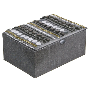 Шкатулка с вышивкой из бисера Kinue Beads Embroidery Box