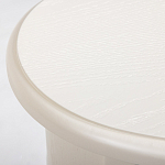 Белая тумба на фигурных ножках Shelby варинант исполнения - 5 | Loft Concept в Челябинске