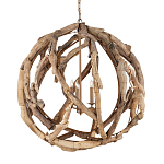Люстра круглая в виде веток деревьев Natural Driftwood  варинант исполнения - 1 | Loft Concept в Челябинске