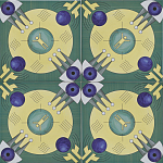 Плитка дизайнерская с узором Элемент варинант исполнения - 1 | Loft Concept в Челябинске