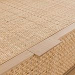 ТВ-тумба с плетеным декором Buckley Wicker TV Stand варинант исполнения - 5 | Loft Concept в Челябинске