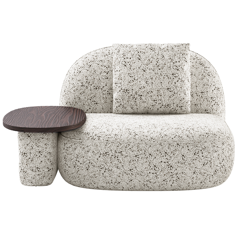 Кресло со столиком Orus  Молочный Орех в Челябинске | Loft Concept 