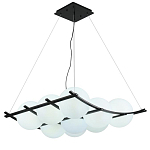 Люстра подвесная с 9-ю плафонами в форме шара Yarvi варинант исполнения - 1 | Loft Concept в Челябинске