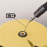 Настольная лампа фигурная цвета золото с гладким абажуром Высота 17 см Sophia варинант исполнения - 8 | Loft Concept в Челябинске