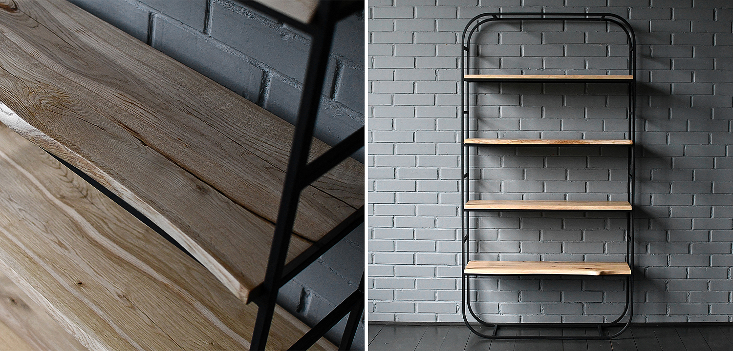 Стеллаж Dawood Industrial Metal Rust Rack Стеллаж Dawood Industrial Metal Rust Rack - Loft-Concept в Челябинске