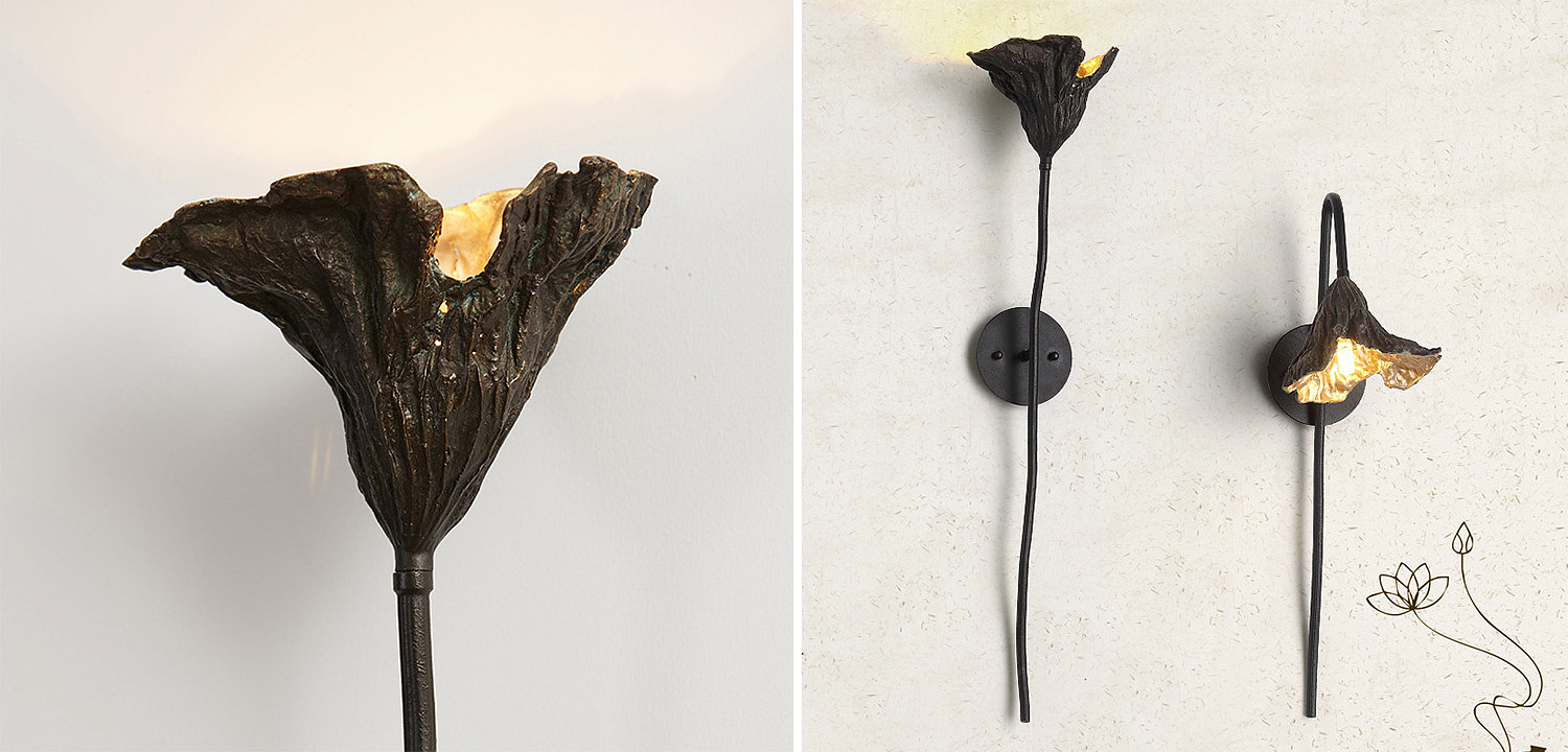 Настенный светильник Увядший Лотос Withering Lotus Lamp II Настенный светильник Увядший Лотос Withering Lotus Lamp II - Loft-Concept в Челябинске