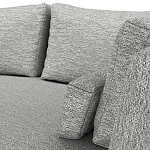 Мебельная ткань Шенилл серый цвет 138 см T4-34 варинант исполнения - 9 | Loft Concept в Челябинске