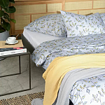 Постельное белье из сатина с рисунком 200х220 см Aurora Allure Sprout варинант исполнения - 4 | Loft Concept в Челябинске