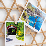 Рамка для фотографий из бамбука Bamboo Decor варинант исполнения - 5 | Loft Concept в Челябинске