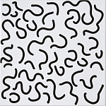 Плитка с узором Червячки варинант исполнения - 2 | Loft Concept в Челябинске