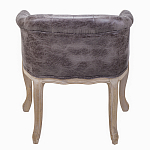 Кресло низкое в стиле прованс Louis French Armchair brown варинант исполнения - 3 | Loft Concept в Челябинске