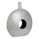 Ваза c инкрустацией Flower Grey варинант исполнения - 2 | Loft Concept в Челябинске