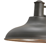 Бра настенное с куполообразным плафоном на регулируемом кронштейне Gray Horizon  варинант исполнения - 1 | Loft Concept в Челябинске