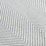 Плед из шерсти мериноса серого цвета 130×180 см Gray Waves варинант исполнения - 3 | Loft Concept в Челябинске