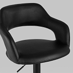 Барный стул черного цвета Strohach варинант исполнения - 7 | Loft Concept в Челябинске