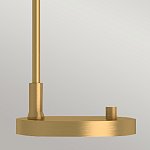 Настольная лампа с конусообразным плафоном и внутренней частью золотого цвета Alora Mood варинант исполнения - 7 | Loft Concept в Челябинске