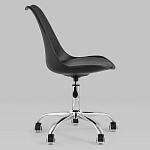 Офисный стул на металлическом основании EGGERY Black варинант исполнения - 2 | Loft Concept в Челябинске