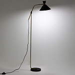 Торшер с поворотным плафоном Davy Brass Floor Lamp варинант исполнения - 4 | Loft Concept в Челябинске