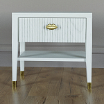 Прикроватная тумбочка с ящиком Elsa Dreams White варинант исполнения - 5 | Loft Concept в Челябинске