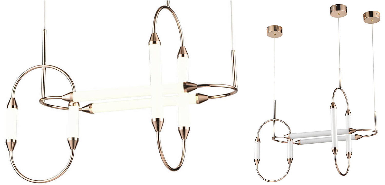Люстра Giopato & Coombes CIRQUE chandelier Skyline Medium Gold Люстра Giopato & Coombes CIRQUE chandelier Skyline Medium Gold - Loft-Concept в Челябинске