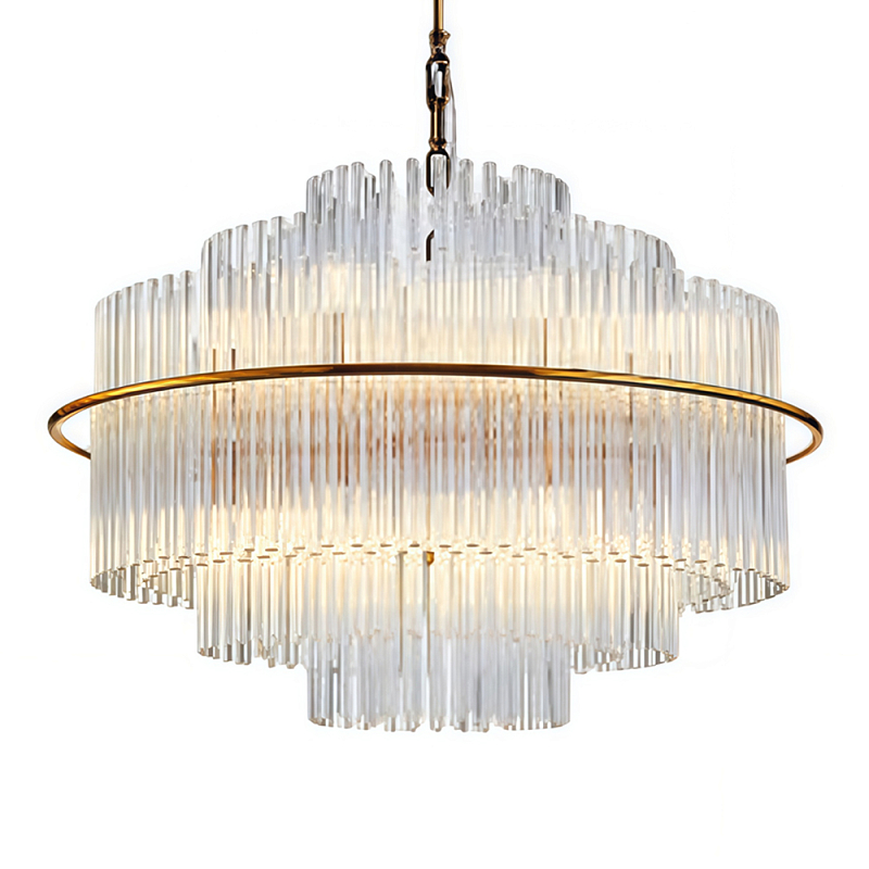 Люстра Nembus Латунь Прозрачный в Челябинске | Loft Concept 