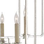 Люстра серебряная из пересекающихся прямоугольных элементов Intersecting Rectangles  варинант исполнения - 1 | Loft Concept в Челябинске