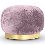Круглый мягкий пуф Ambrose Soft Velour Pouf варинант исполнения - 2 | Loft Concept в Челябинске